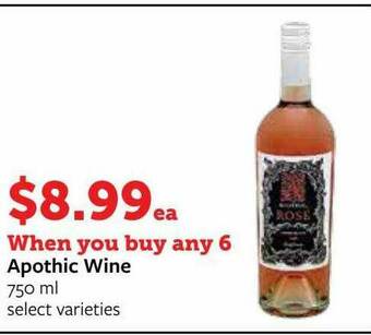 Fareway Apothic Wine offer