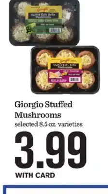 Mariano's Giorgio Stuffed Mushrooms offer