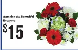 Mariano's America the Beautiful Bouquet offer