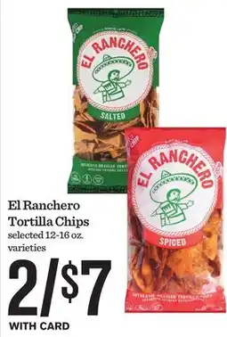 Mariano's El Ranchero Tortilla Chips offer