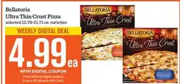 Mariano's Bellatoria Ultra Thin Crust Pizza offer