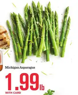 Mariano's Michigan Asparagus offer