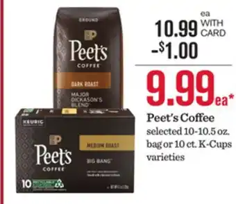 Mariano's Peet's Coffee offer
