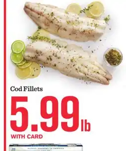 Mariano's Cod Fillets offer