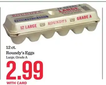Mariano's 12 ct Roundy's Eggs offer
