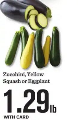 Mariano's Zucchini, Yellow Squash or Eggplant offer