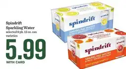 Mariano's Spindrift Sparkling Water offer