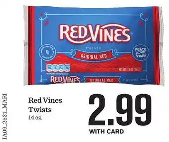 Mariano's Red Vines Twists offer