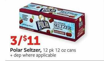 Fareway Polar Seltzer offer