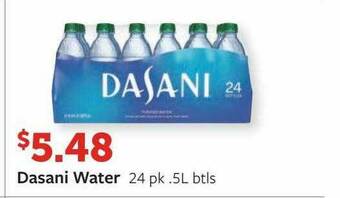 Fareway Dasani Water offer