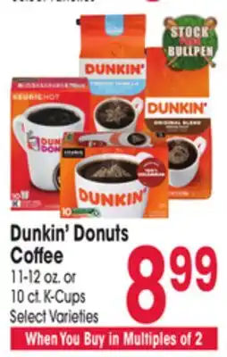 Jewel-Osco Dunkin' Donuts Coffee offer