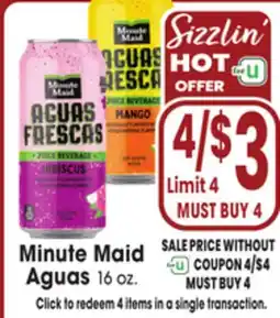 Jewel-Osco Minute Maid Aguas offer