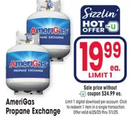 Jewel-Osco AmeriGas Propane Exchange offer