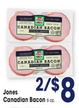 Jewel-Osco Jones Canadian Bacon offer
