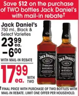 Jewel-Osco Jack Daniel's offer