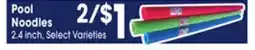 Jewel-Osco Pool Noodles offer