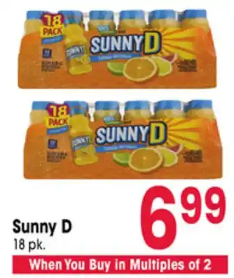Jewel-Osco Sunny D offer