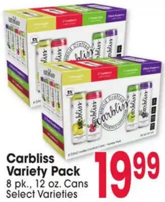 Jewel-Osco Carbliss Variety Pack offer