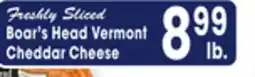 Jewel-Osco Boar's Head Vermont Cheddar Cheese offer