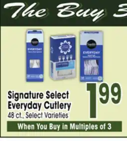 Jewel-Osco Signature Select Everyday Cutlery offer
