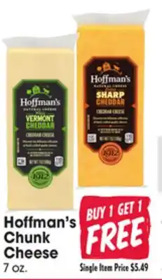 Jewel-Osco Hoffman's Chunk Cheese offer