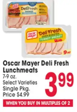 Jewel-Osco Oscar Mayer Deli Fresh Deli Fresh Lunchmeats offer