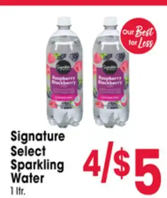 Jewel-Osco Signature Select Sparkling Water offer