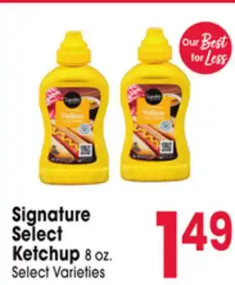 Jewel-Osco Signature Select Ketchup offer