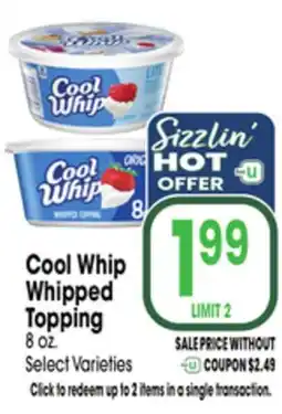 Jewel-Osco Cool Whip Whipped Topping offer