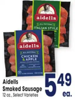 Jewel-Osco Aidells Smoked Sausage offer