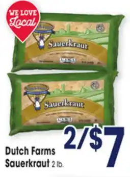 Jewel-Osco Dutch Farms Sauerkraut offer