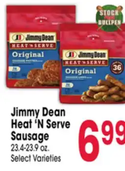 Jewel-Osco Jimmy Dean Heat'N Serve Sausage offer