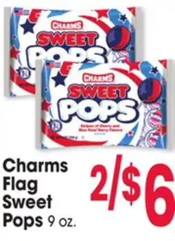 Jewel-Osco Charms Flag Sweet Pops offer