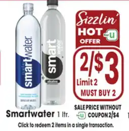 Jewel-Osco Smartwater offer