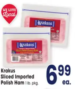 Jewel-Osco Krakus Sliced Imported Polish Ham offer