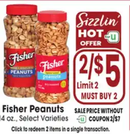 Jewel-Osco Fisher Peanuts offer