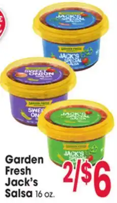 Jewel-Osco Garden Fresh Jack's Salsa offer