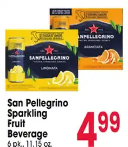 Jewel-Osco San Pellegrino Sparkling Fruit Beverage offer