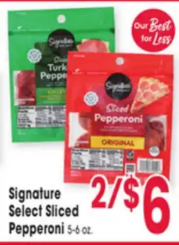 Jewel-Osco Signature Select Sliced Pepperoni offer
