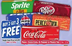 Jewel-Osco Pepsi, Coca-Cola, Dr Pepper or Peace Tea offer