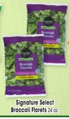 Jewel-Osco Signature Select Broccoli Florets offer