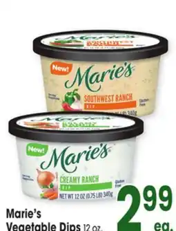 Jewel-Osco Marie's Vegetable Dips offer