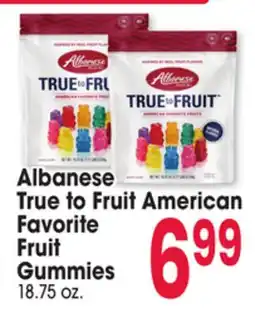 Jewel-Osco Albanese True to Fruit American Favorite Fruit Gummies offer
