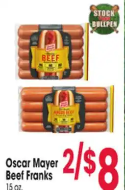 Jewel-Osco Oscar Mayer Beef Franks offer