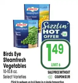 Jewel-Osco Birds Eye Steamfresh Vegetables offer