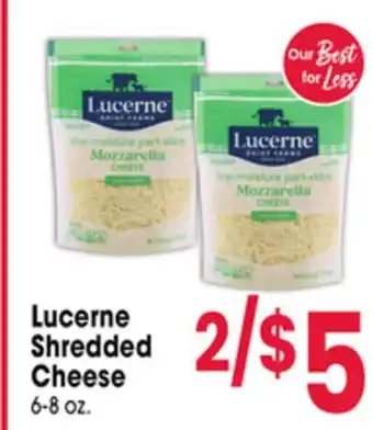 Jewel-Osco Lucerne Shredded Cheese offer