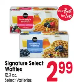 Jewel-Osco Signature Select Waffles offer