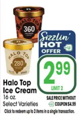 Jewel-Osco Halo Top Ice Cream offer