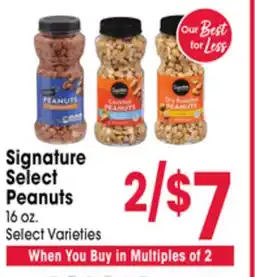 Jewel-Osco Signature Select Peanuts offer