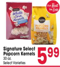 Jewel-Osco Signature Select Popcorn Kernels offer